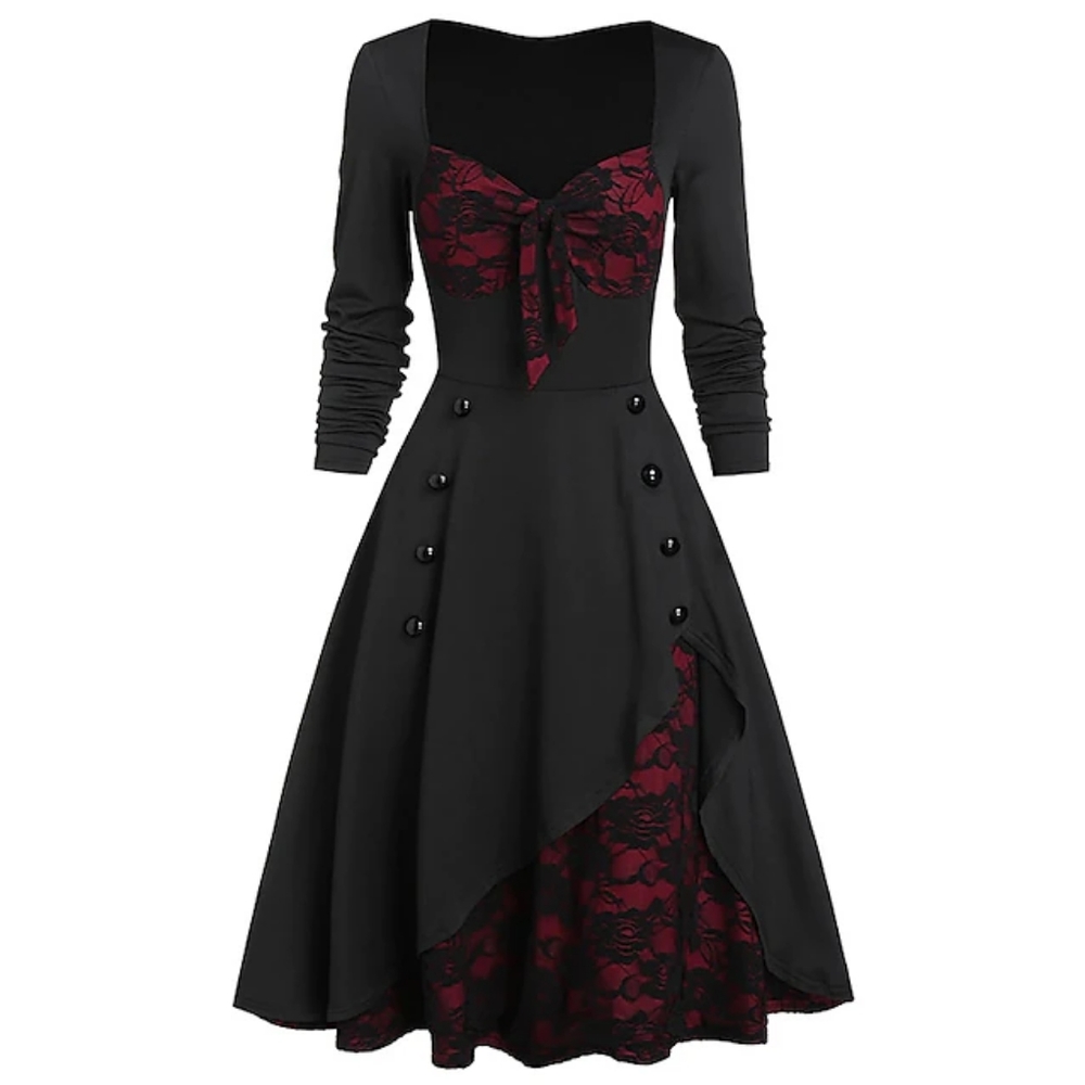 Cellabie Dress Bl/Red Size 2XL